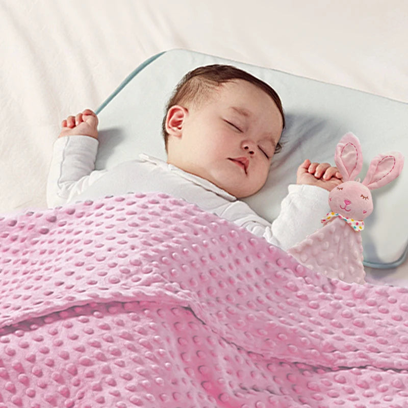 Doudou Couverture Personnalisée avec Prénom — Cadeau Naissance