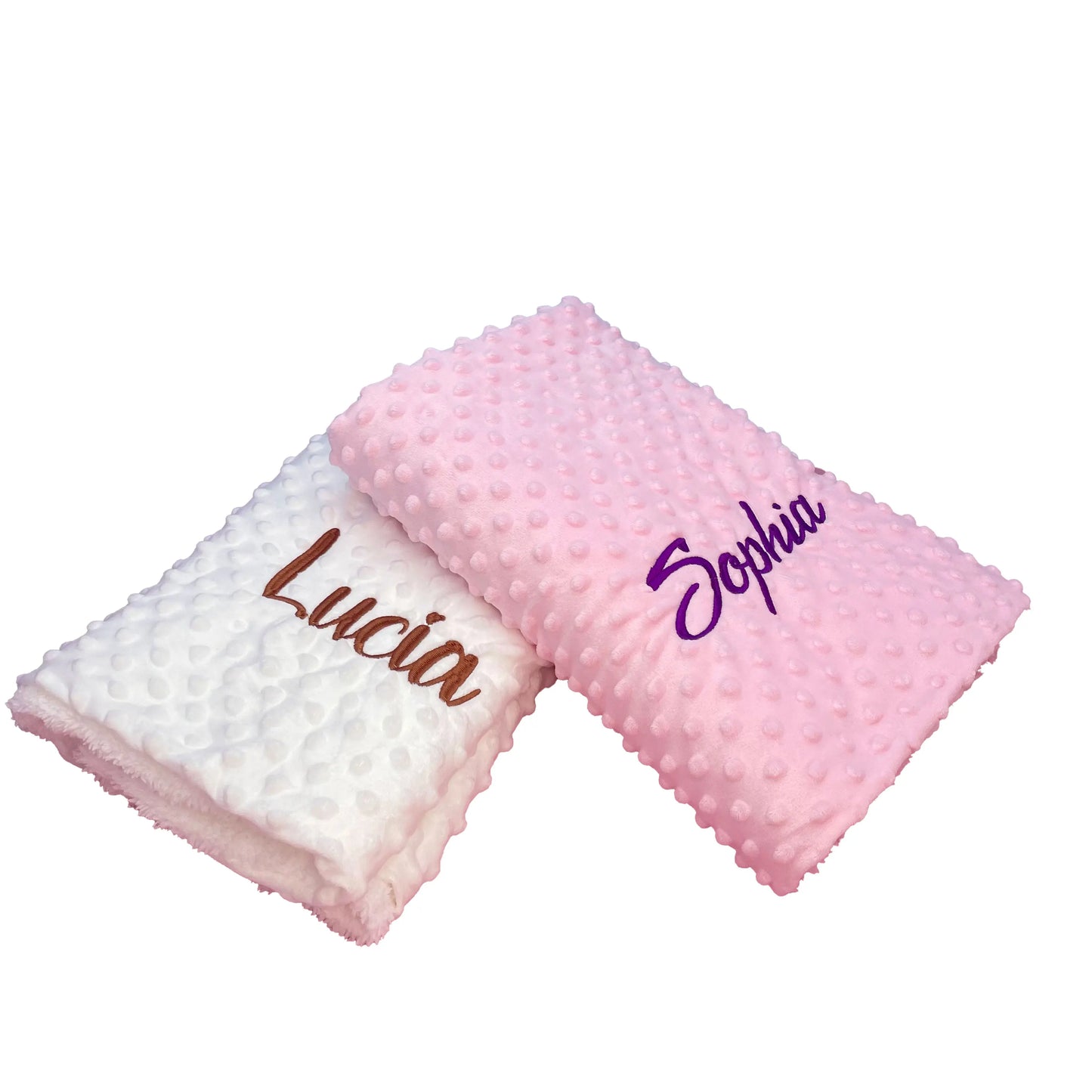Doudou Couverture Personnalisée avec Prénom — Cadeau Naissance
