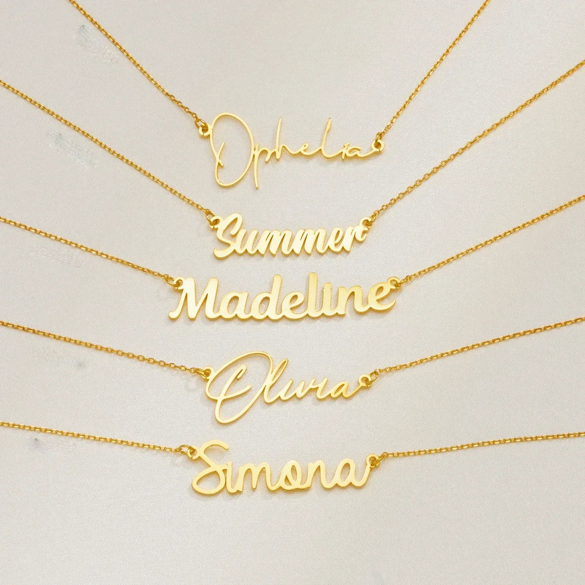 Collier Prénom Personnalisé — Cadeau Maman & Naissance